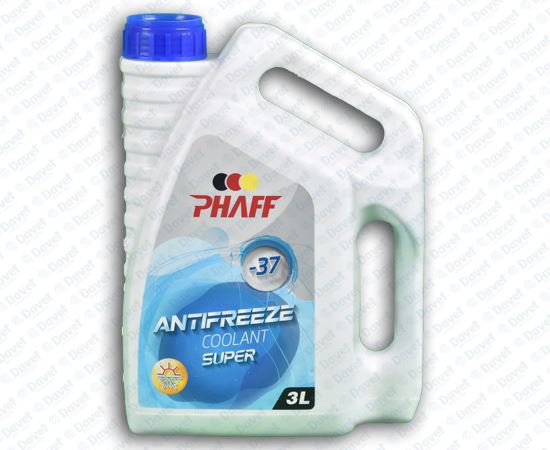 PHAFF 05005 Antifriz Mavi Organik 3 Lt -37 Derece